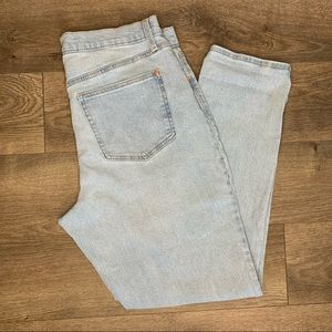 Light wash jeans